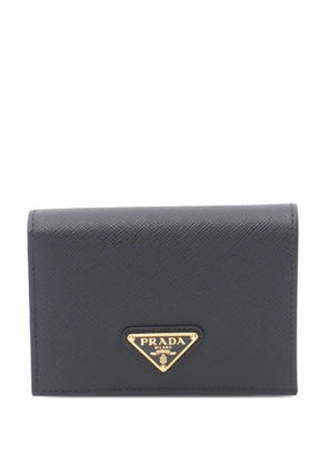 Prada Pre-Owned 2013-2026 Saffiano Wallet small wallets - Black