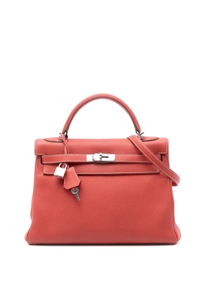 Hermès Pre-Owned 2011 Clemence Kelly II Retourne 32 satchel - Orange