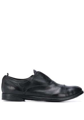 Officine Creative laceless oxford shoes - Black