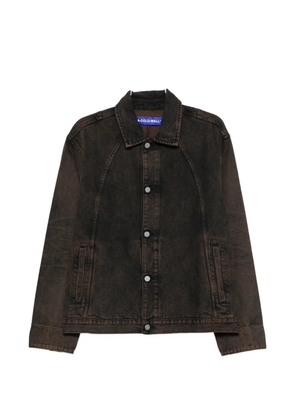 A-COLD-WALL* Cromer dyed panelled denim jacket - Brown