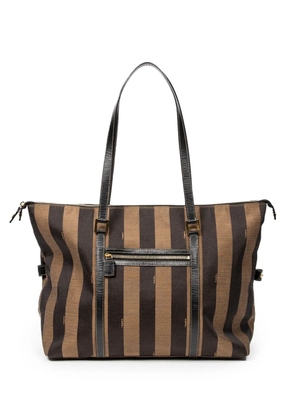 Fendi Pre-Owned large Pequin tote bag - Brown