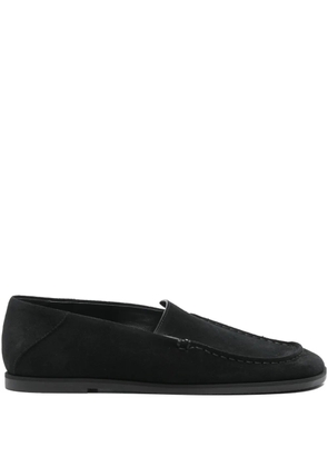 Dear Frances suede loafers - Black