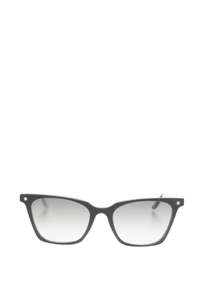 Snob rectangle frame sunglasses - Black