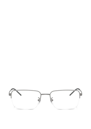 Emporio Armani rectangle-frame glasses - Grey