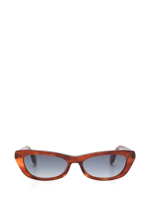 GIGI STUDIOS Brume cat-eye sunglasses - Brown