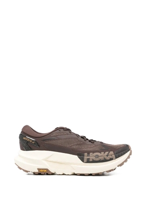 HOKA Mafate X logo sneakers - Brown