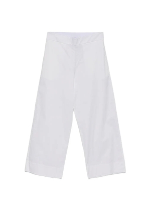 ALPHA STUDIO flared trousers - White