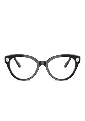 Swarovski Eyewear SK2037 crystal-embellished cat-eye glasses - Black