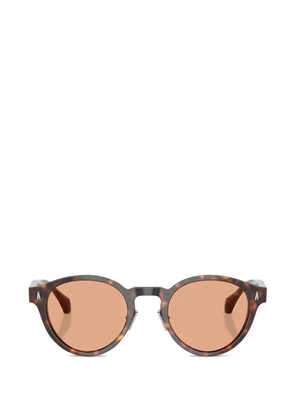 Moncler Eyewear Ember round-frame sunglasses - Brown