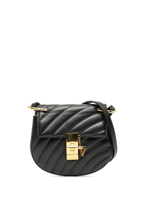 Chloé Pre-Owned 2018-2025 Mini Quilted Leather Drew Bijou satchel - Black