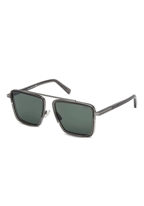 Zegna square-frame sunglasses - Grey