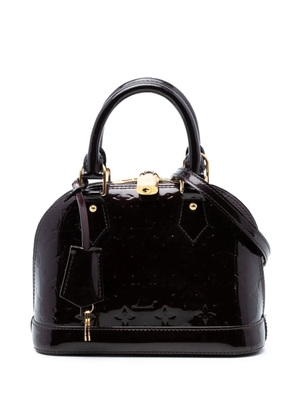 Louis Vuitton Pre-Owned 2012 Monogram Vernis Alma BB satchel - Purple