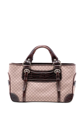 Celine Pre-Owned 2007 Macadam Canvas Boogie handbag - Brown