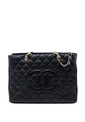 CHANEL Pre-Owned 2006-2008 Caviar Grand Shopping tote bag - Black