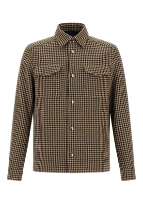 Herno button-fastening shirt jacket - Neutrals