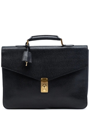 CHANEL Pre-Owned 1996-1997 Caviar Briefcase business bag - Black