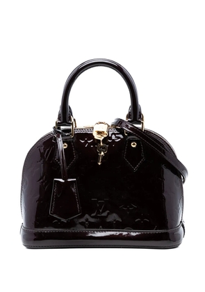 Louis Vuitton Pre-Owned 2015 Monogram Vernis Alma BB satchel - Purple