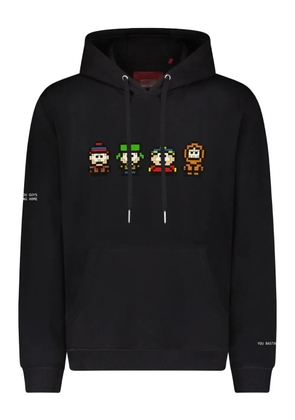 Mostly Heard Rarely Seen 8-Bit 8-bit printed long-sleeve hoodie - Black