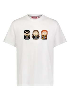 Mostly Heard Rarely Seen 8-Bit Golden Trio T-shirt - White