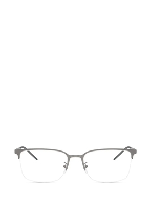 Emporio Armani rectangle-frame glasses - Grey