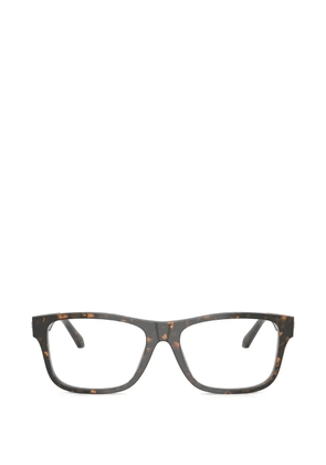 Versace wayfarer-frame glasses - Brown