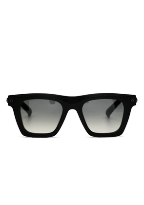 Yohji Yamamoto square-frame sunglasses - Black