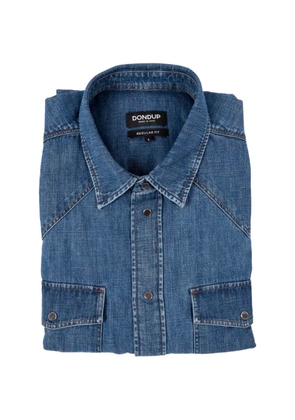 DONDUP KIDS chest-pocket denim shirt - Blue