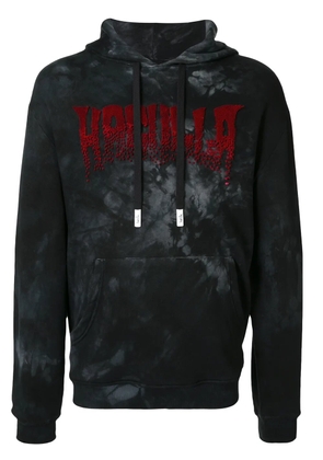 Haculla raised logo hoodie - Black