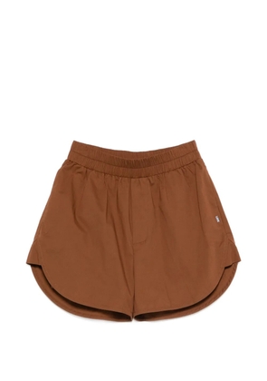 Merci elasticated-waistband shorts - Brown
