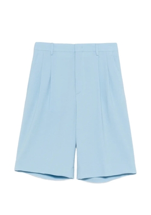 Tagliatore pleated shorts - Blue