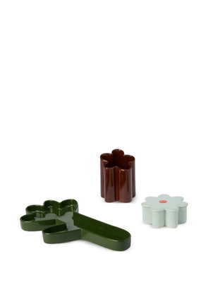 The Conran Shop Oddments desk accessories (set of three) - Green