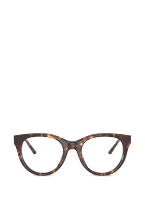 Dolce & Gabbana Eyewear havana round glasses - Brown