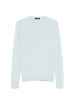ALPHA STUDIO crew-neck sweater - Blue