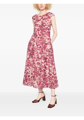 'S Max Mara Peonie floral-print A-line maxi dress - Pink