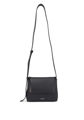 Jil Sander flap-detail shoulder bag - Black