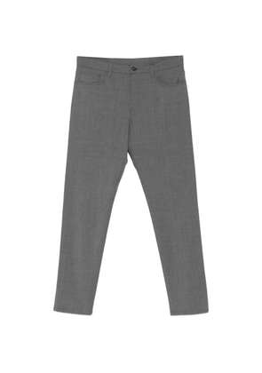 Canali belt-loops trousers - Grey