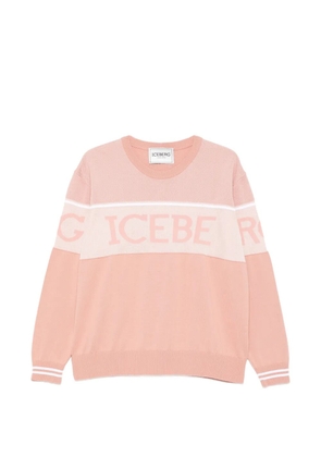 Iceberg logo-detail sweatshirt - Pink