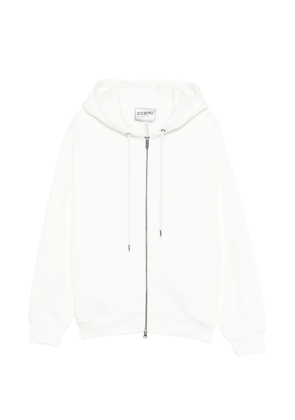 Iceberg zipped hoodie - White