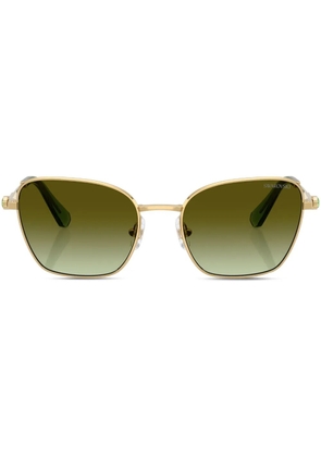 Swarovski Eyewear oversize sunglasses - Gold