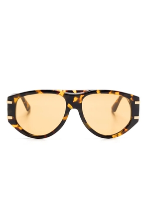 Dolce & Gabbana Eyewear pilot-frame sunglasses - Brown