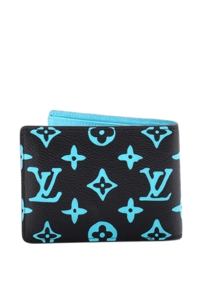 Louis Vuitton Pre-Owned Slender Wallet Limited Edition Playground Monogram Canvas small wallets - Blue