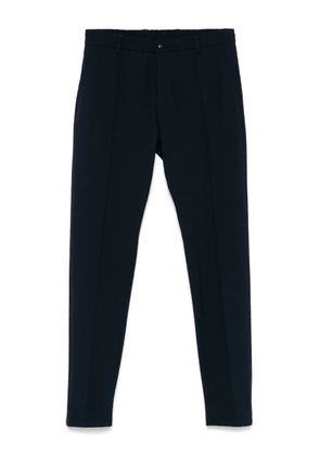 Emporio Armani piped-trim trousers - Blue