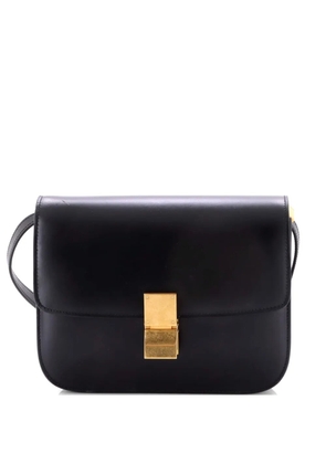 Celine Pre-Owned Classic Box Bag Smooth Leather Medium crossbody bag - Black