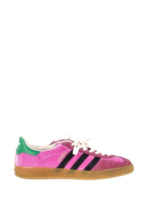 Gucci Pre-Owned x Adidas Gazelle suede sneakers - Pink