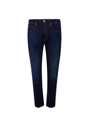 Nine In The Morning contrast-stitch jeans - Blue