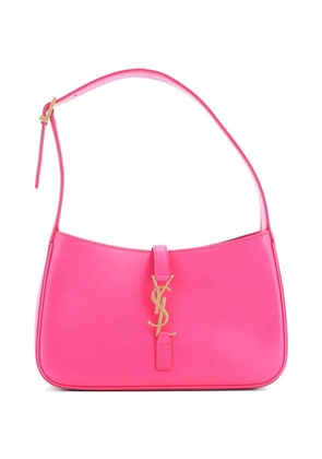 Saint Laurent Pre-Owned Le 5 a 7 Leather Small hobo bag - Pink