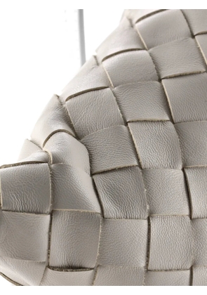 Bottega Veneta Pre-Owned Hop Top Handle Bag Intrecciato Nappa Mini satchel - White
