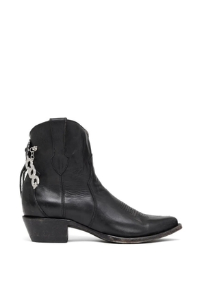 Comme Des Garçons x Mexicana leather boots - Black