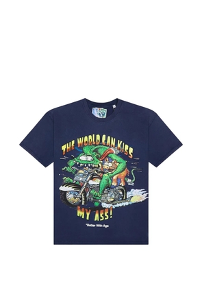 Better with Age Navy graphic t-shirt - Blue