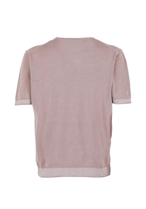 Peserico knitted short-sleeve sweater - Pink